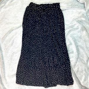 Polka Dot Midi Skirt Princess Polly